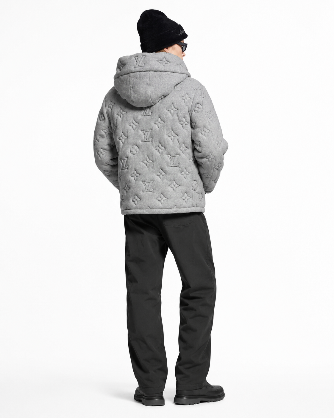 LV Monogramm Kapuzenjacke