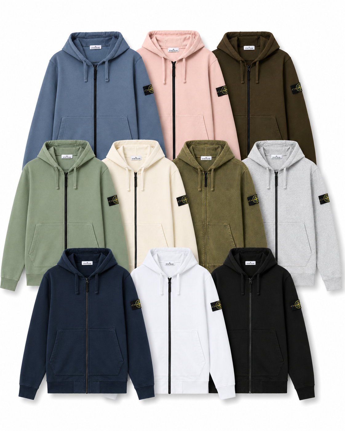 "Island" Zipper