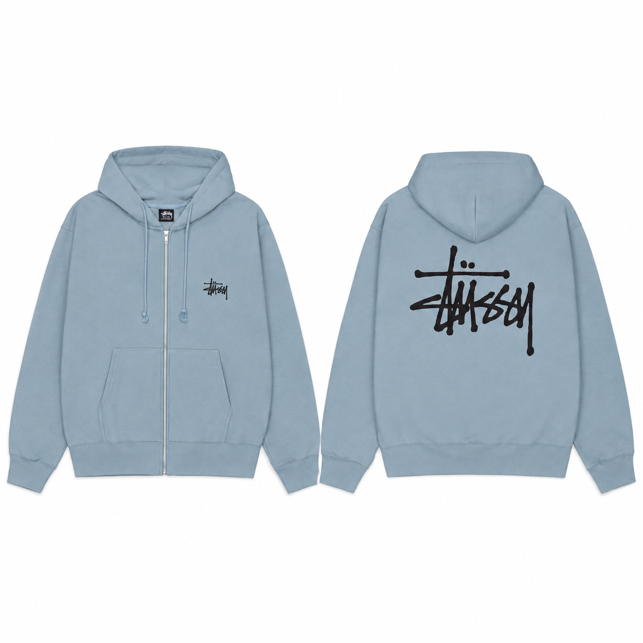"Stxssy" Zipper