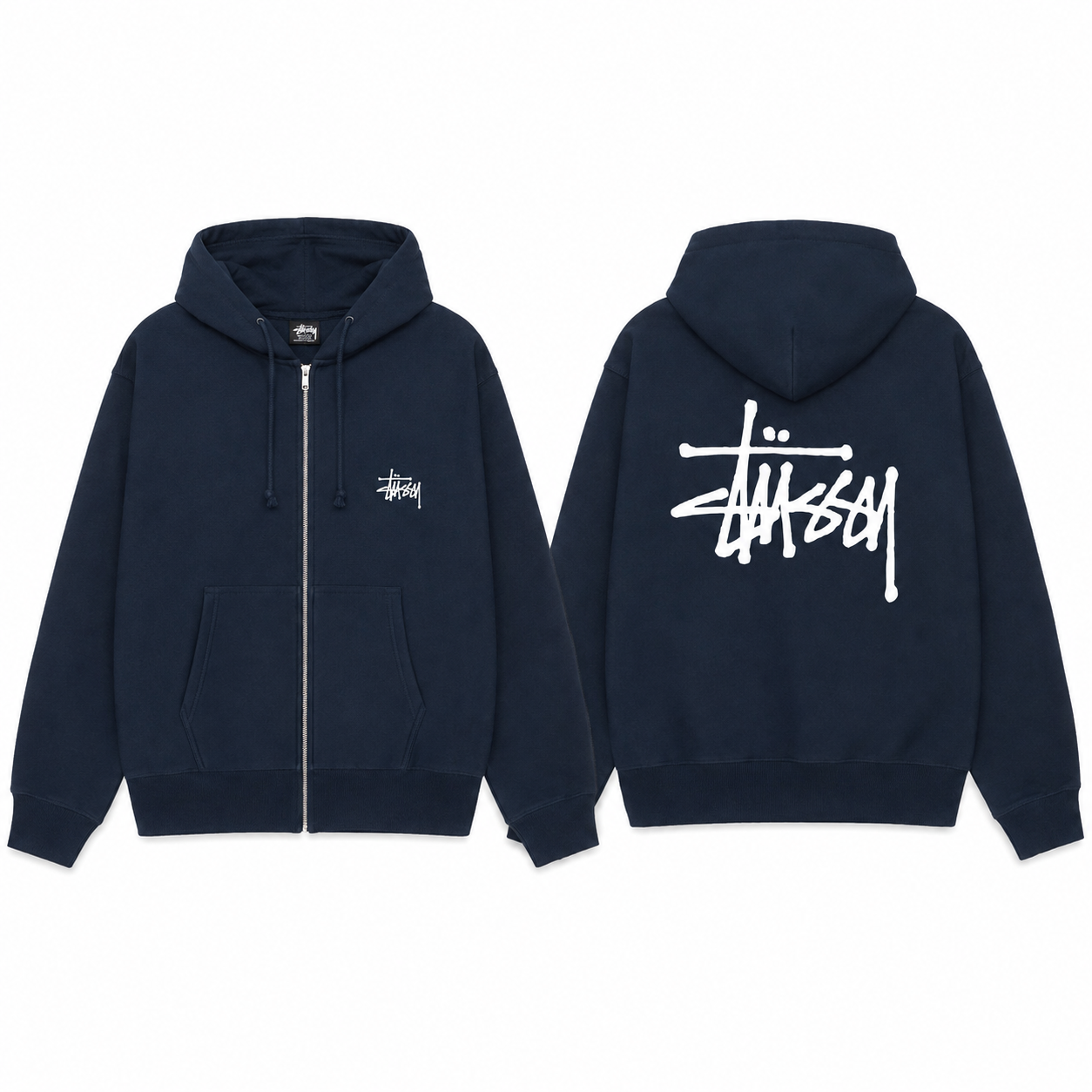 "Stxssy" Zipper