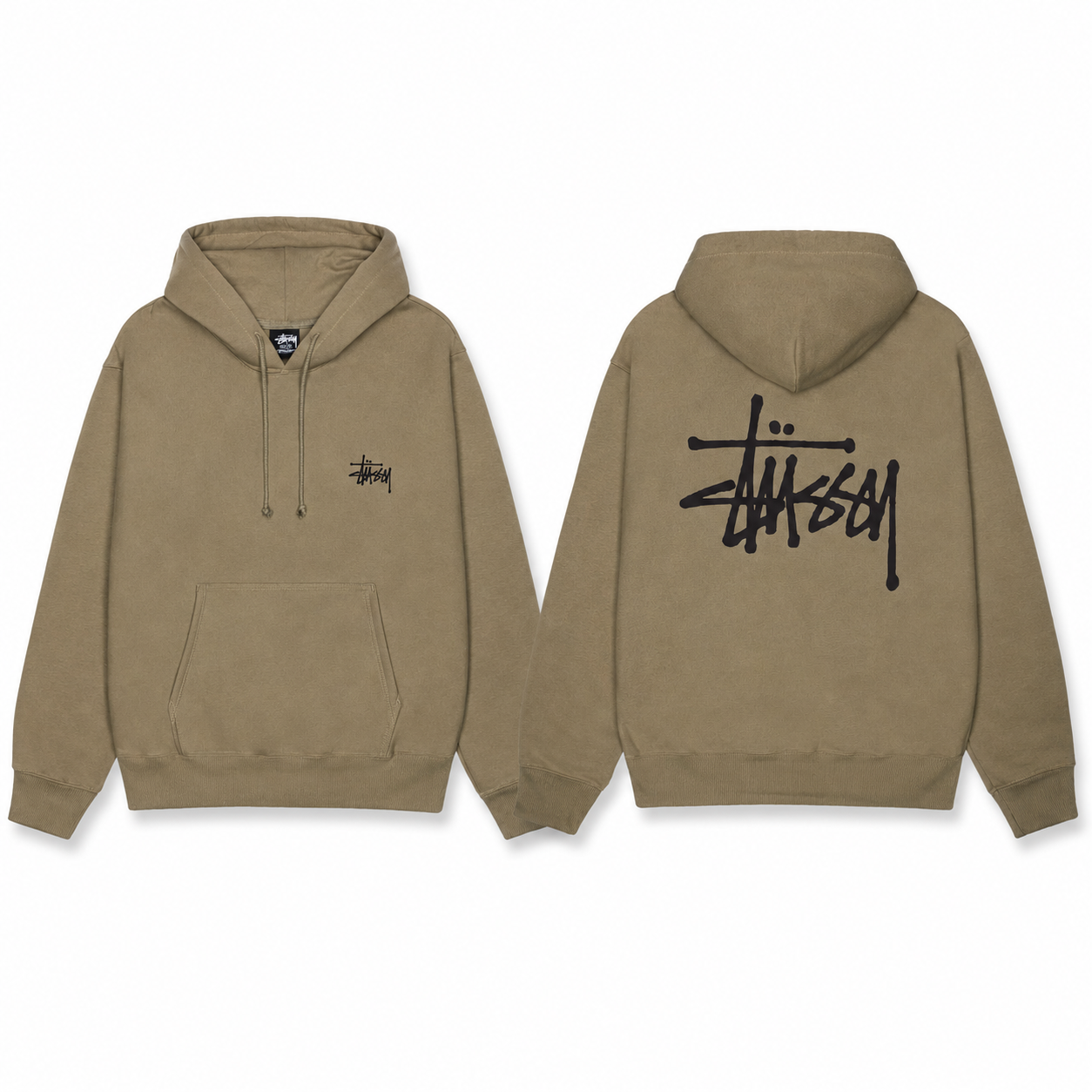 "Stxssy" Basic Hoodie
