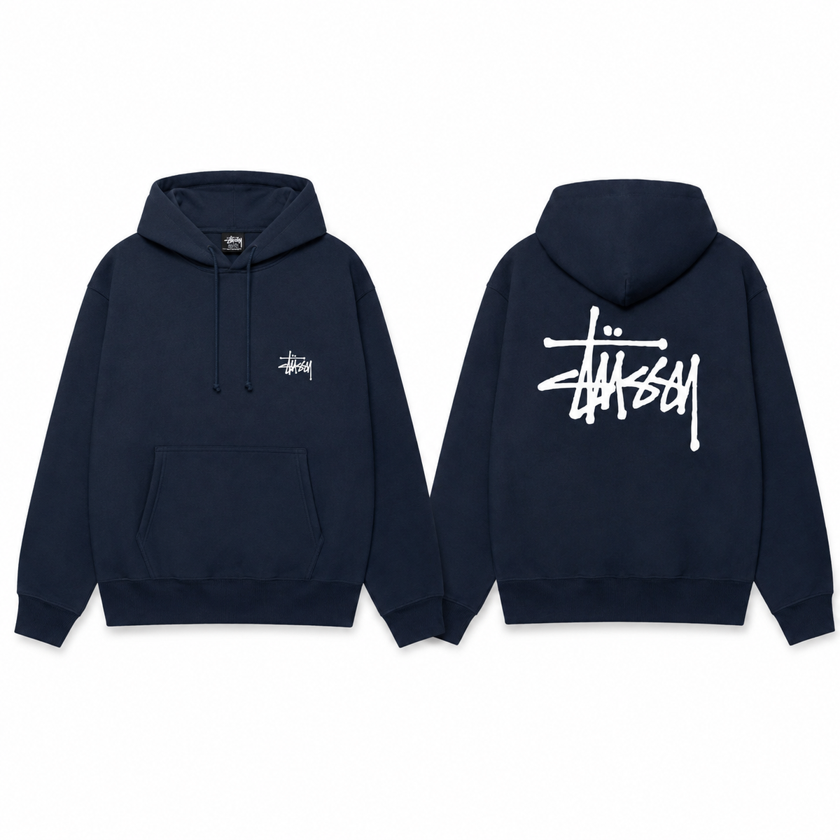 "Stxssy" Basic Hoodie