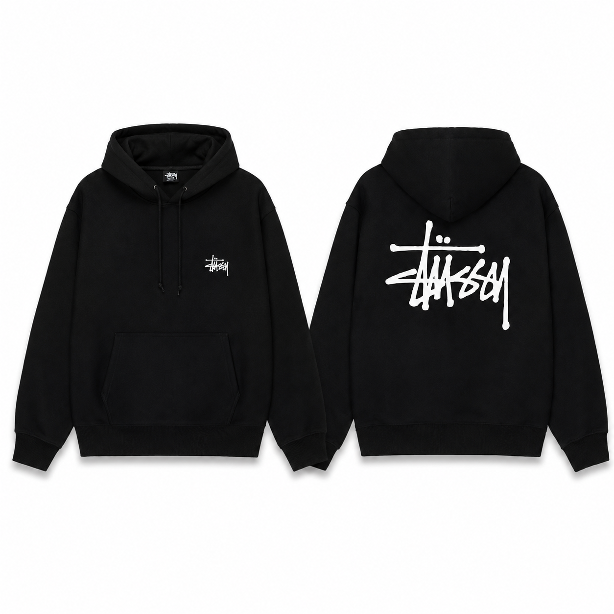 "Stxssy" Basic Hoodie