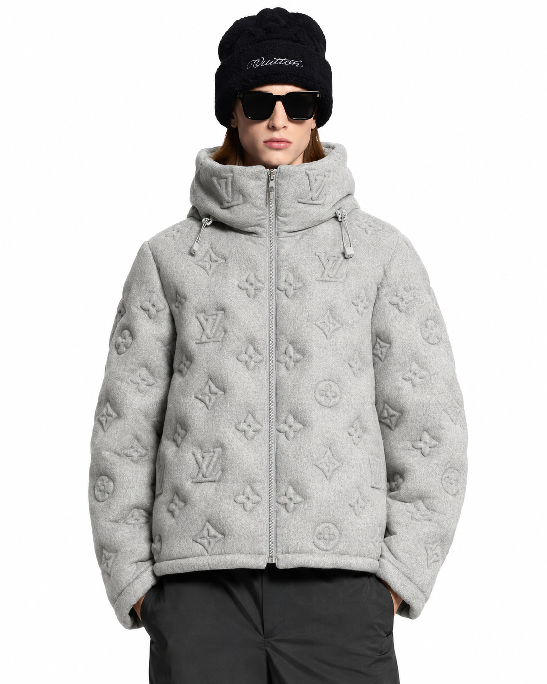 LV Monogramm Kapuzenjacke